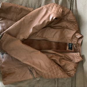 Boutique Faux Leather Jacket
